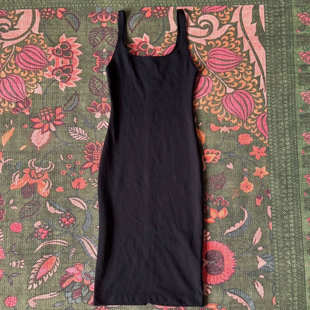 Zara Black Midi Dress